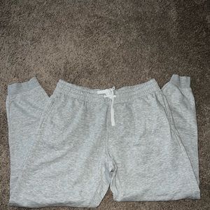 H&M sweat pants light grey Size L